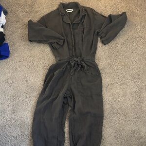 Chic Charcoal Jumpsuit